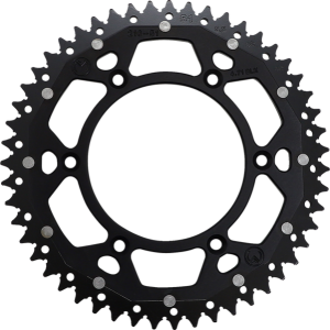 MOOSE RACING Dual Sprocket Black 