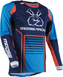 MOOSE RACING Agroid Jersey Blue, Orange 