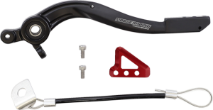 MOOSE RACING Brake Pedal Black, Red 