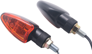 Universal E-marked Turn Signals Black 