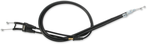 MOOSE RACING Black Vinyl Throttle Cable Black 