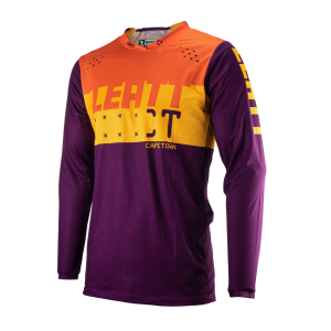 Tricou Leatt 4.5 Lite Purple/Yellow/Orange