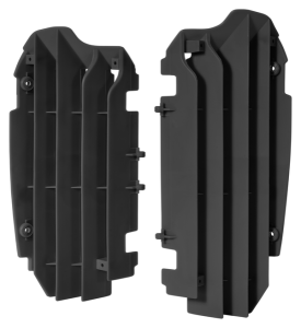 Radiator Guards For Kawasaki Black