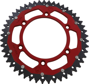 MOOSE RACING Dual Sprocket Red 