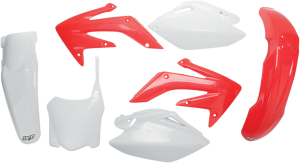 Full Body Replacement Plastic Kit Red, White