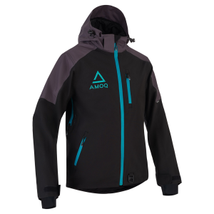 AMOQ Void V2 W's Jacket Insulated Black/Dk Grey/Turquoise XS