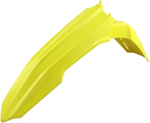 Front Fender Replacement Plastic Yellow