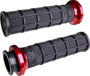 Indian Hart-luck Signature V-twin Lock-on Grips Black