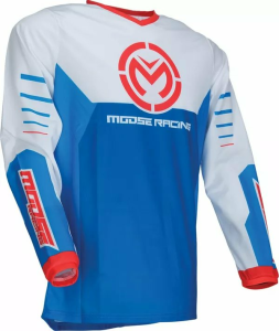 MOOSE RACING Qualifier Jersey Blue, White 