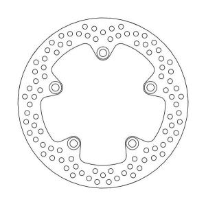 Halo Series Rear Rotor Stainless Steel