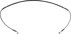 MOOSE RACING Stainless Steel Braided Brake Line 