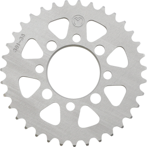 MOOSE RACING Aluminum Rear Sprocket Atv Silver 