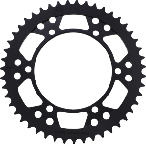 MOOSE RACING Rear Aluminum Sprocket Black 