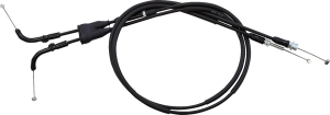 MOOSE RACING Black Vinyl Throttle Cable Black 