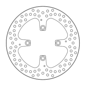 Halo Series Rear Rotor Stainless Steel