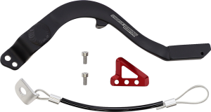 MOOSE RACING Brake Pedal Black, Red 