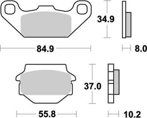 Nitro Atv Brake Pads