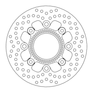 Halo Series Rear Rotor Stainless Steel