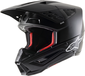 Casca Alpinestars Supertech M5 Solid Mx Black Matt