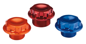 MOOSE RACING Steering Stem Nut Orange 