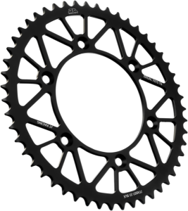 JT SPROCKETS Racelite Aluminum Rear Sprocket Black 