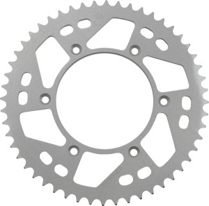 MOOSE RACING Rear Aluminum Sprocket Silver 