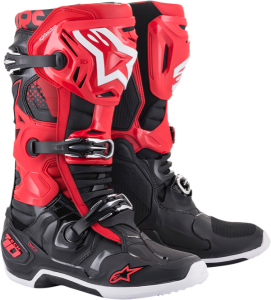 Tech 10 Boots Black, Red