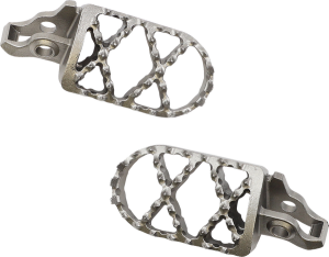 MOOSE RACING Pro Footpegs Silver 