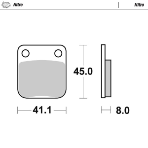 Nitro Brake Pads