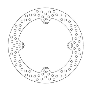 Halo Series Rear Rotor Stainless Steel