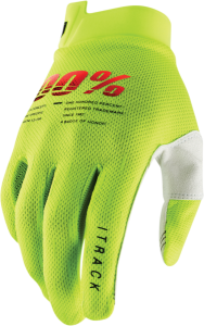 Manusi copii 100% i-Track Fluorescent Yellow