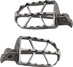 MOOSE RACING Nd Series Footpegs Silver 