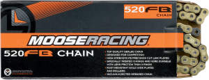 MOOSE RACING 520 Fb Chain Gold 