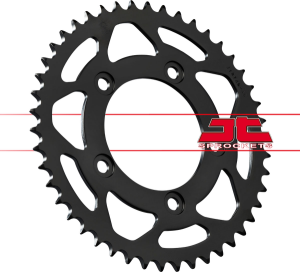 JT SPROCKETS Steel Rear Sprocket Black 