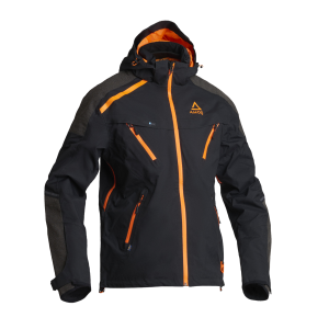 AMOQ Orbit Jacket Black/Orange XS