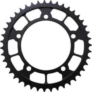 MOOSE RACING Steel Rear Sprocket Black, Zinc Plated 