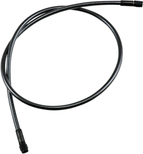 Braided Dot Universal Abs Brake Line Black, Black Pearl