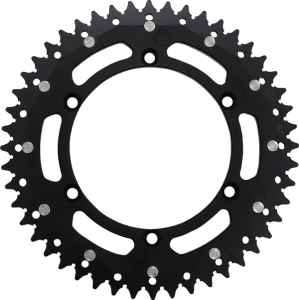 MOOSE RACING Dual Sprocket Black 