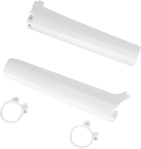 Suzuki Fork Tube Protectors White