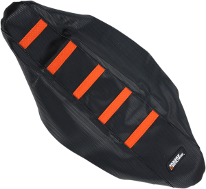 MOOSE RACING Seat Cover Ribbed Ktm Or Black 