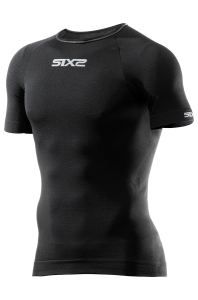 Tricou Sixs Short-Sleeved Black XS