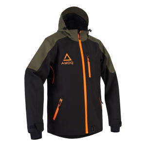 AMOQ Void V2 Jacket Military Green/Orange XS