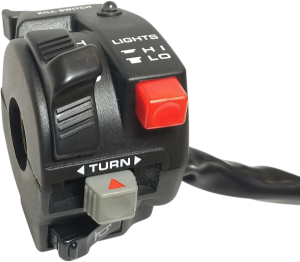 Universal Turn Signal Switch Black