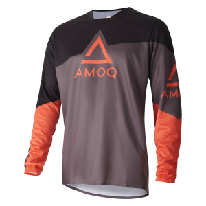 AMOQ Ascent Strive Jersey Black/Orange M