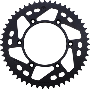 MOOSE RACING Rear Aluminum Sprocket Black 