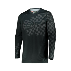 Tricou Leatt 4.5 Lite Black/Graphite