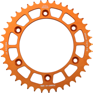 JT SPROCKETS Racelite Aluminum Rear Sprocket Orange 