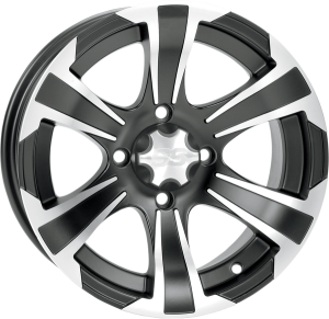 Whl Ss312b 14x8 4/137 5+3 12mm Black