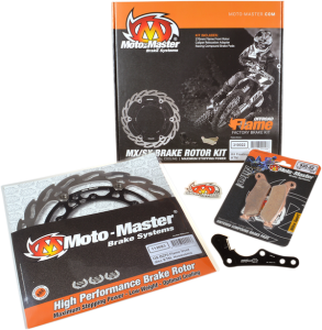 Brake Kit Black, Stainless Steel