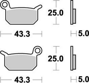 Nitro Brake Pads